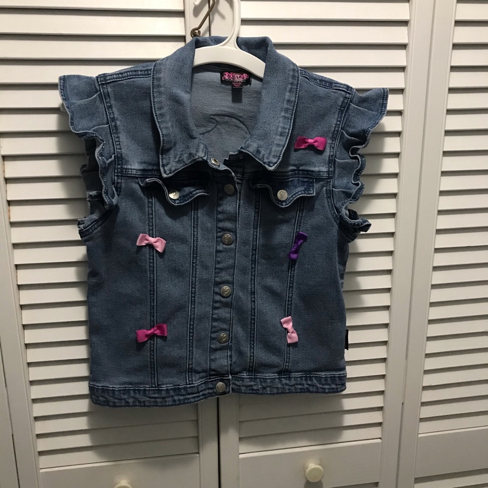 Jojo siwa denim vest